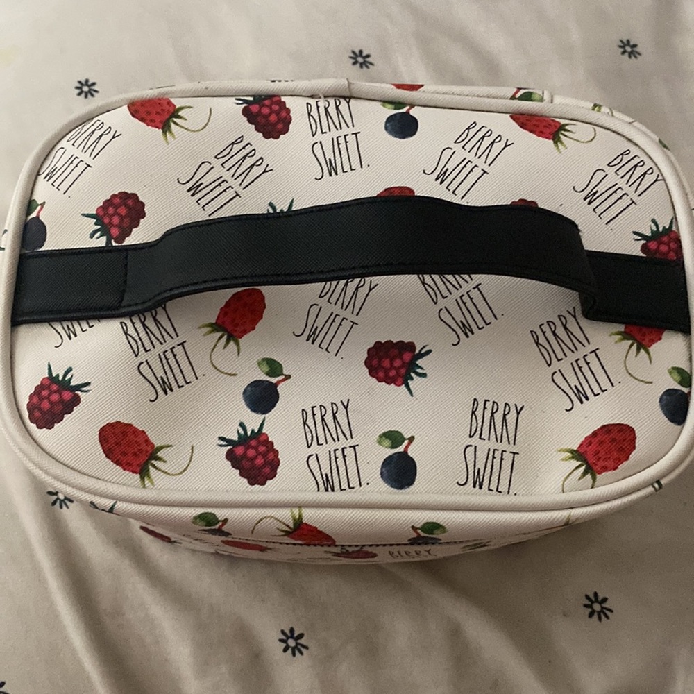 Rae Dunn Berry Sweet Makeup bag